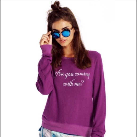 Wildfox Tops - Wildfox Baggy Beach Jumper